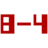 8-4
